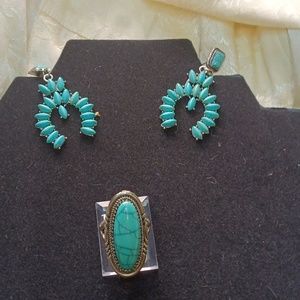 Turquoise set